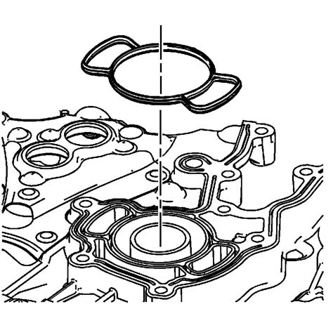 75 Engine Front Cover Disassemble 2008 Cadillac Truck SRX AWD V6 3