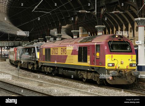 EWS class 67 diesel locomotive no. 67023 Stock Photo - Alamy