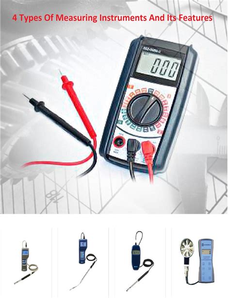 4 Types of Measuring Instruments and Its Features by Kanomax USA - Issuu