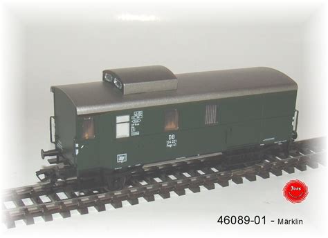 Märklin 46089 01 EIN Güterzug Gepäckwagen Pwgs 41 der DB