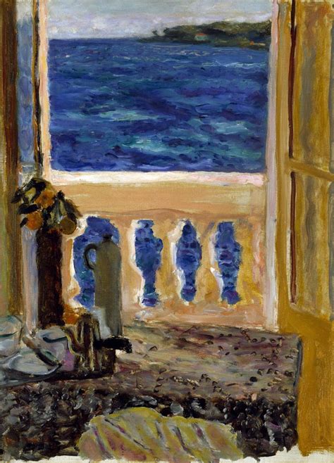 Fenêtre ouverte sur la mer Pierre Bonnard als Kunstdruck oder Gemälde