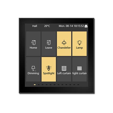 KNX 4 Inch Touch Screen Panel Sumsir Intelli