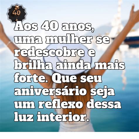 Frases de aniversário 40 anos Pinte sua vida cores vibrantes