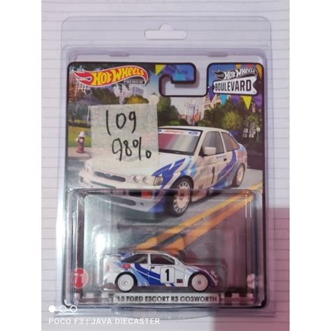 Jual Hotwheels Hot Wheels Premium Boulevard Ford Escort Rs Cosworth