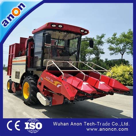 Anon Combine Wheeled Harvester Machine Corn Harvester Corn Maize Self