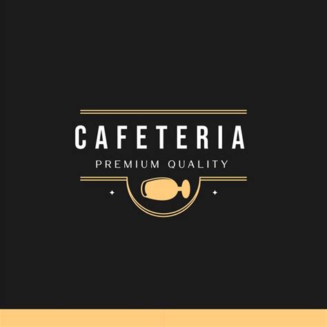 Premium Vector | Cafeteria vintage logo design