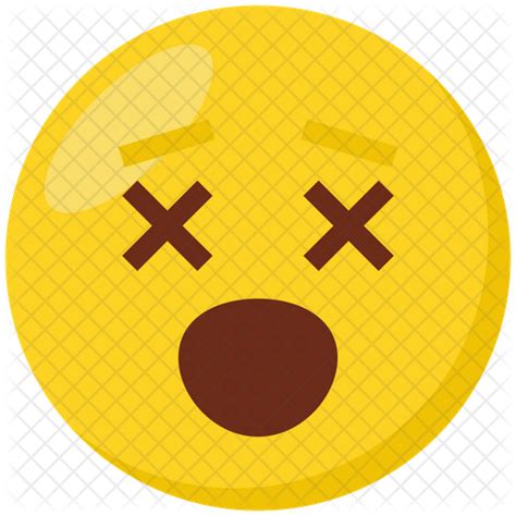 Crossed Eyes Emoji Icon Download In Flat Style