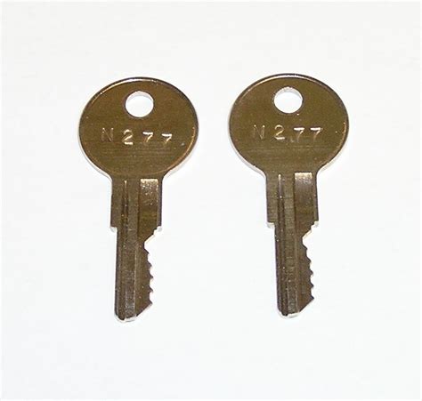 2 N277 Security System Panel Keys Fits Napco Other Locks