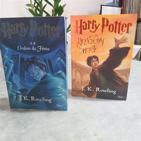 Livro Harry Potter e a Ordem da Fênix Harry Potter e as relíquias da