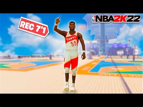 MINHA BUILD DO DIKEMBE MUTOMBO 7 1 É UMA MÁQUINA DE BLOCK NO REC DO NBA