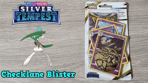 Pok Mon Opening Silver Tempest Gallade Checklane Blister Youtube