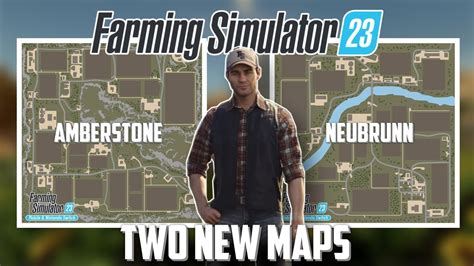 Farming Simulator New Maps Amberstone Neubrunn In Fs Youtube