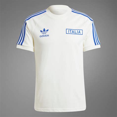 Adidas Italy Adicolor Classics 3 Stripes Tee White Adidas Uae