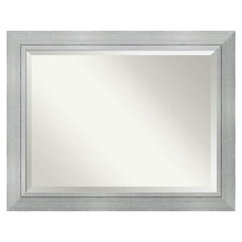 Large Silver Framed Bathroom Mirrors Semis Online