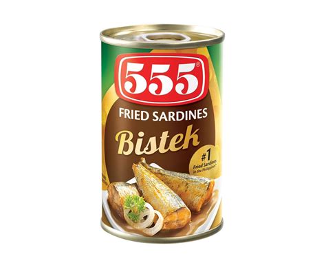 555 Fried Sardines Bistek 155g Sdc Global Choice