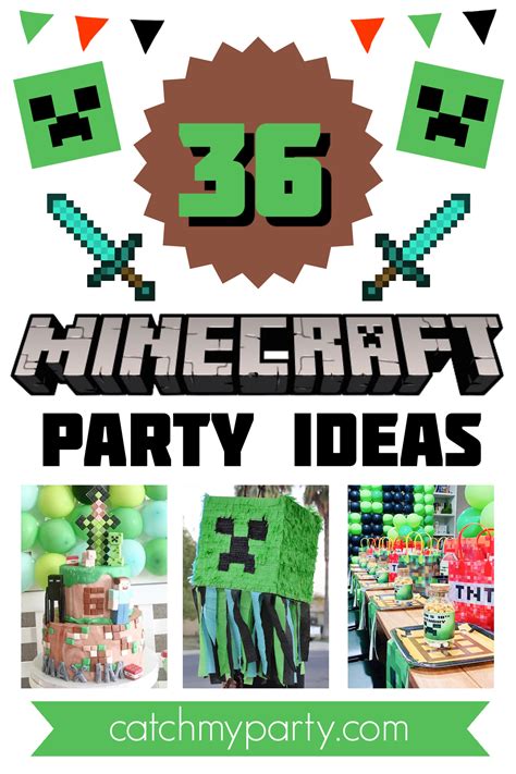 Minecraft Party Ideas How To Host A Cheap Minecraft Off