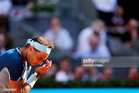 Mutua Madrid Open Rafael Nadal during the Mutua Madrid Open on May 5 ...