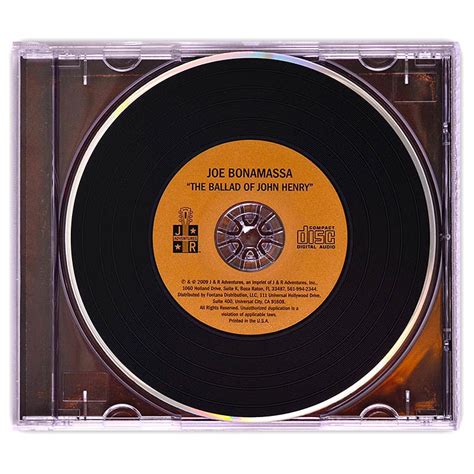 Joe Bonamassa The Ballad Of John Henry Cd Released 2009 Joe Bonamassa Official Store