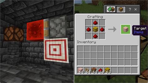 How To Make And Use A Target Block In Minecraft