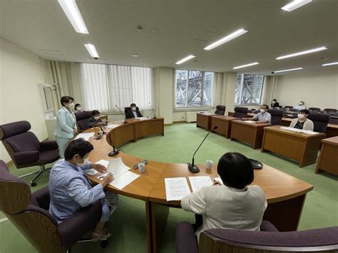 来年度予算にかかわる各団体からの要望うける要望聴取会 吉田えいさく活動日記