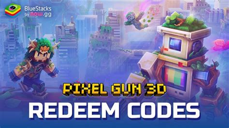 Pixel Gun 3D FPS Shooter Redeem Codes BlueStacks