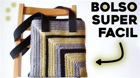 Bolso A Crochet Facil Como Tejer Un Tote Bag A Crochet Tutorial Paso