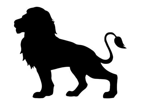 Lion Silhouette 3 SVG, Lion Svg, Lion Clipart, Lion Files for Cricut ...