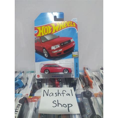 Hot Wheels 94 Audi Avant RS2 Red Case F 2024 HW Basic Mainline Shopee Malaysia