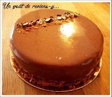 Entremets Chocolat Noisette Et Caramel Un Go T De Reviens Y