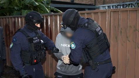 Nsw Police Say Crime Syndicate Targeted In Taskforce Erebus Raids In