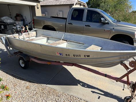 14 Foot Gregor Aluminum Boat For Sale In Sun City Az Offerup