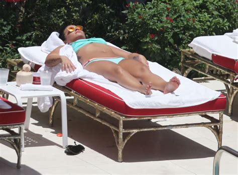 DEMI LOVATO In Bikini At A Pool In Miami HawtCelebs