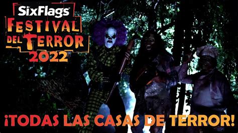 Todas Las Casas De Terror De Festival Del Terror Six Flags