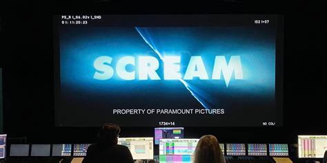 Scream 5 Image Marks Completion of Post Production