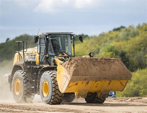 Wheeled Loader Wa Komatsu Europe Articulated For Construction