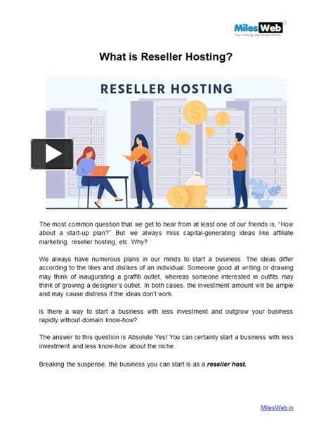 Ppt What Is Reseller Hosting Powerpoint Presentation Free To Download Id 9785f6 Nmezo