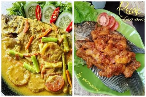 Resep Ikan Gurame Masak Santan Lezat Bergizi Dan Mudah Dibuat