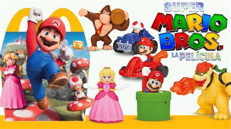 Los Juguetes de SUPER MARIO BROS LA PELÍCULA en la Cajita Feliz de