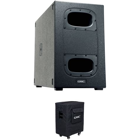 Qsc Ks212c Dual 12 Powered Subwoofer Kit With Padded Cover