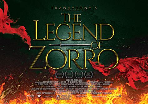 The Legend Of Zorro Movie Poster Design Pranaytony! on Behance