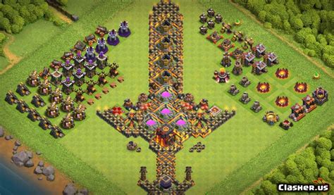 Town Hall 10 Hybrid Base