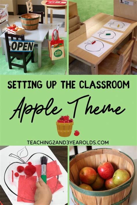 Putting Together The Toddler And Preschool Apple Theme Apple