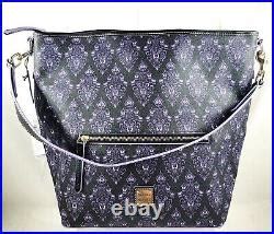 Disney Parks Exclusive Haunted Mansion Wallpaper Dooney Bourke Hobo