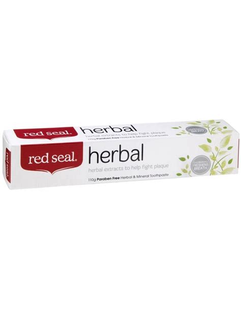 Red Seal Herbal Fresh Toothpaste 110g Pharmazone