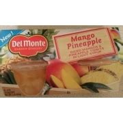 Del Monte Mango Pineapple In Light Syrup Calories Nutrition Analysis