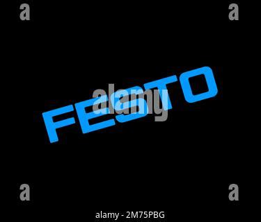 Festo, Logo, Black background Stock Photo - Alamy