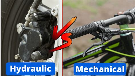 Differences Between Hydraulic Brakes vs. Mechanical Brakes