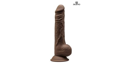 Gode double densité chocolat 23 cm Modèle 3 Godes réalistes Désir