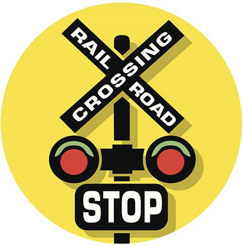 Railway Crossing Sign Clipart Vinyl