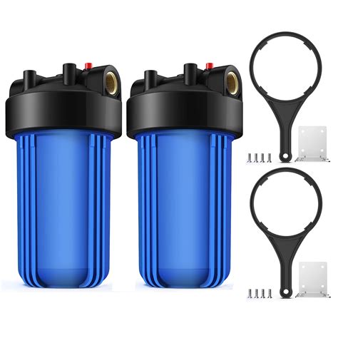 Simpure Db10p Whole House Water Filter Housing10x45 Sediment Carbon Cartridge Housing